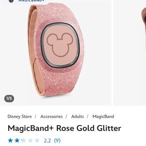 Disney MagicBand+ Pink Sparkle